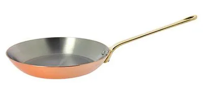 Immagine prodotto di de Buyer 6450.24 INOCUIVRE měděná mosazná rukojeť průměr 24 cm výška 4 cm váha 13 kg