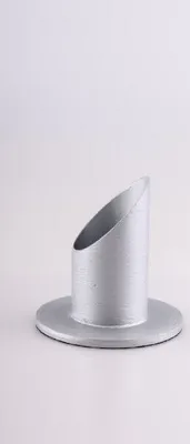 Produktbild von Kerzenleuchter Ø für Kerzen 4 cm Aluminium, silber matt, rund