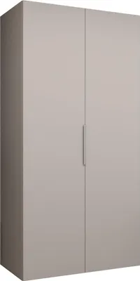 Produktbild von MEBLE KRYSPOL, Kleiderschrank, Schrank 100 cmx202x52, Kaschmir, Kaschmir