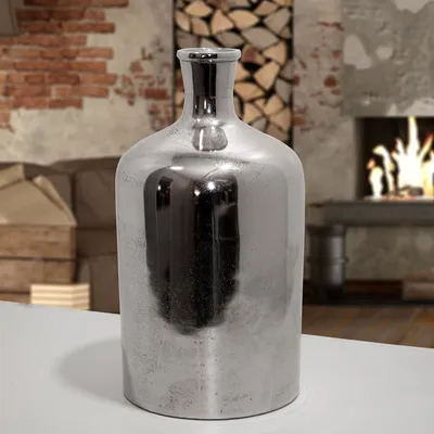 Produktbild von Aluminium Vase, Flaschenform, Vase, Dekoration