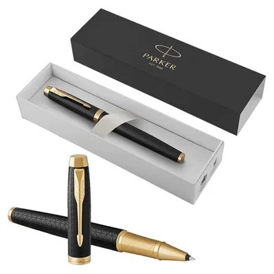 Produktbild von PARKER Rollerball IM F – Black/Gold