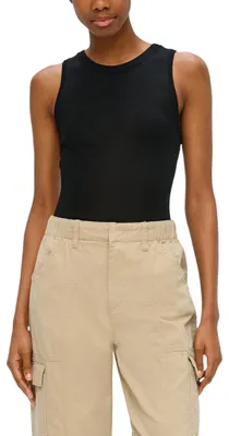 Damen Strick-Top, Schwarz, XL