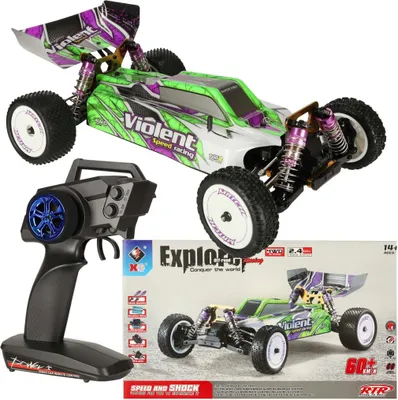 Obrázok produktu pre Auto na diaľkové ovládanie RC WLToys 104002 1:10 4WD 2,4 GHz