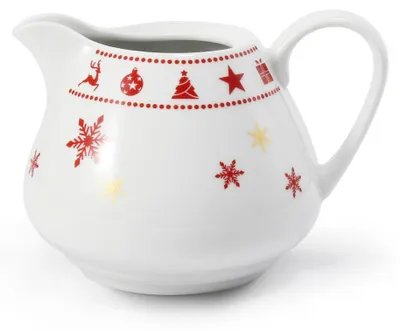 Produktbild von Weihnachtsporzellan, Milchkännchen, 0,35 l, tschechisches Porzellan, Leander