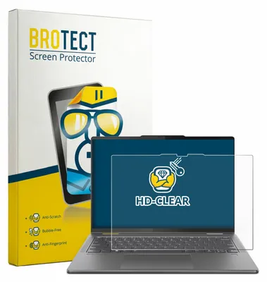 Produktbild von Für Lenovo Yoga 7i 2-in-1 Gen 9 14" Schutzfolie BROTECT Displayschutz Display Schutz Folie Klar Transparent