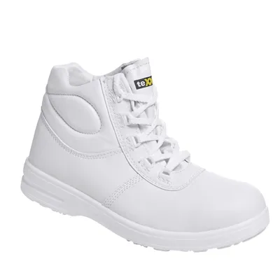 Produktbild von BIG Arbeitsschutz teXXor S2-Sicherheitsschnürstiefel MONTEPELLIER, Erwachsener, Sicherheitsstiefel, Weiß, Schnürverschluss, 534 g, PPE - II EN 20345:2011 S3