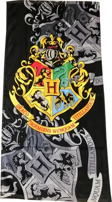 Obrázok produktu pre Uterák Harry Potter Hogwarts crest uterák 70 x 140 cm 100 % bavlna