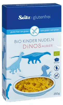 Immagine prodotto di Pasta per bambini biologica dinosauro 250g