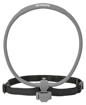 Immagine prodotto di INF Supporto da collo regolabile compatibile con Pocket 4/3 – POV ergonomico imbottito in silicone, sgancio rapido con un tocco e rotazione 180° Grigio