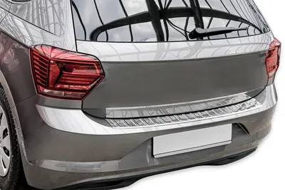 Für VW Polo VI AW ab 2018- Ladekantenschutz Edelstahl MIT ABKANTUNG in der Farbe von Recambo e.K.