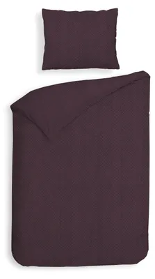 Produktbild von Heckettlane Blackberry-Wine Bettbezug Spina Hergestellt aus 100% Baumwoll-Flanell