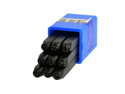 Immagine prodotto di GEKO Punzoni numerici, 4 mm, 9 numeri G01806