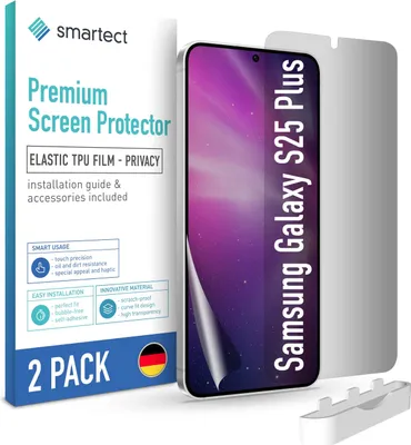 Produktbild von 2x TPU Sichtschutzfolie für Samsung Galaxy S25 Plus Panzerfolie Blickschutz