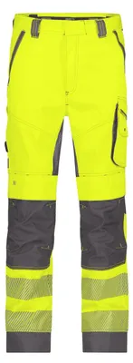 Produktbild von Dassy Warnschutz Bundhose Odessa PESCO70 200984 STANDARD Gr. 53 neongelb/zementgrau