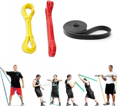 Immagine prodotto di Set di gomma per resistenza 0-40 kg, 3 pezzi