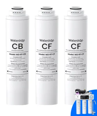 Ersatzfilter 1 Jahr Combo, 3 Filtereinheiten, für Wassersprudler
