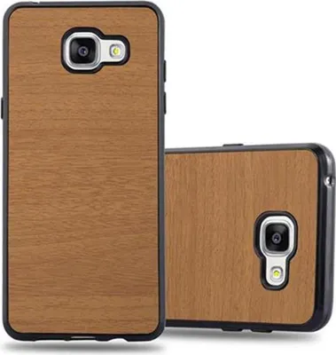 Immagine prodotto di Cadorabo custodia per cellulare per Samsung Galaxy A3 2016 in marrone custodia protettiva TPU silicone cover