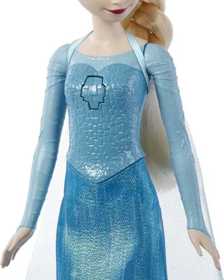 Produktbild von Mattel Disney Die Eiskönigin Singende Elsa-Puppe, singt Lass jetzt los aus dem Film in 4 Sprachen