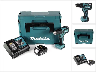 Immagine prodotto di Makita DDF 459 RM1J Trapano avvitatore a batteria 18V in valigetta Makpac + 1x Batteria 4,0 Ah + 1x Caricatore
