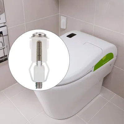Obrázek produktu pro Šroub na WC, sada šroubů na WC, šroub na WC sedátko, kování na WC sedátko, upevnění WC sedátka, příslušenství k WC sedátku