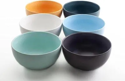 Produktbild von Famanu Müslischalen-Set 6 x 700 ml in Pastellfarben