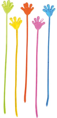 Produktbild von Klatsche aus Gummi, versch. farbig sortiert, 12 Stück