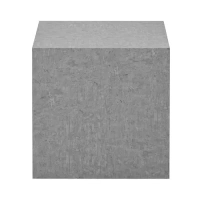 Zdjęcie produktu dla Home Deluxe - Stolik kawowy Amiri M - Kolor: Szary, Rozmiar: 50 x 50 cm, Blat MDF, już zmontowany I Stolik do salonu Stolik boczny Stolik Sofa