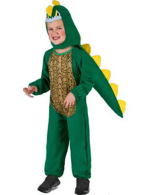 Immagine prodotto di Costume da dinosauro per bambini verde - 110-122 (4-6 anni)