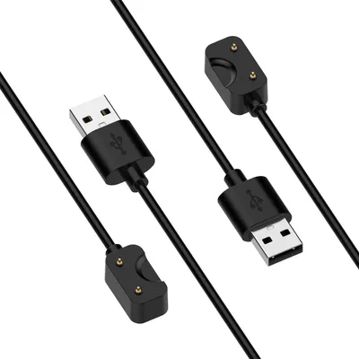 Produktbild von Für Samsung Galaxy Fit 3 Smart Watch Charging Ladekabel USB - A 55cm Schwarz