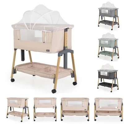 Produktbild von Cangaroo Adoro Khaki Beistellbett