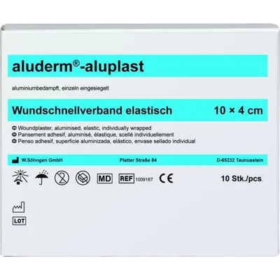 Produktbild von Wundpflaster aluderm-aluplast elastisch 1mx4cm