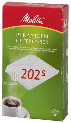 Produktbild von MELITTA 202 S - Kaffeefilter - für Kaffeemaschine (Packung mit 100)