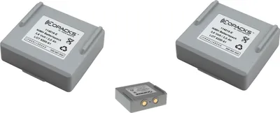 Produktbild von 2 x Akku kompatibel mit Hetronic 68300600 / 68300900 / 68300940 / 68300990 Kransteuerung