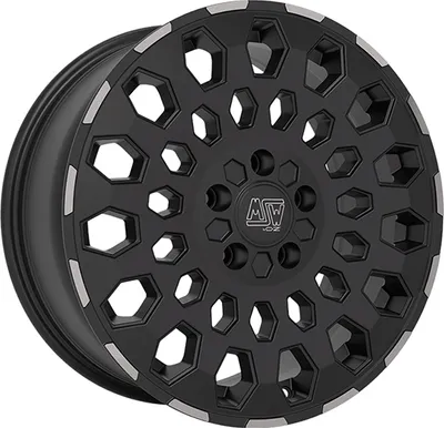 Produktbild von Alufelge Msw Msw 99 Van 6.5X16 5X160 Et 60 Matt Black Lip Polished