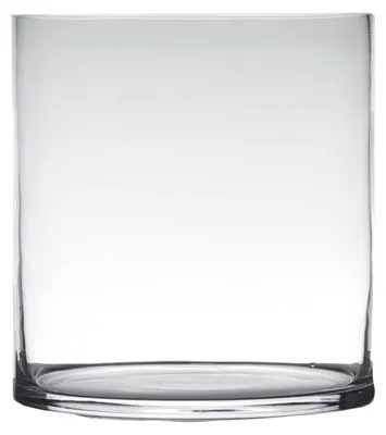 Produktbild von Hatchet Glasvase - Zylinder - Glas - transparent - 30 x 25 cm