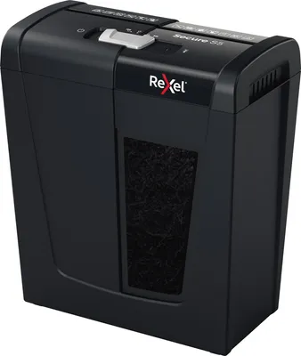 Zdjęcie produktu dla Rexel Secure S5, Rozdrabnianie taśmowe, 6 mm, 10 l, 75 ark., 68 dB, 5 ark.