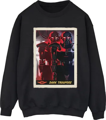 Produktbild von Star Wars - "The Mandalorian" Sweatshirt für Damen BI39347 (S) (Schwarz)