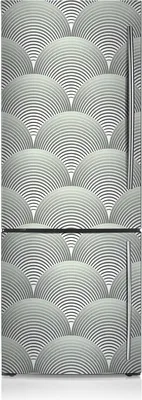 Produktbild von Kühlschrankmagnete Kühlschrank Magnetfolie Magnete Küche 60x180 cm - Halbkreismuster.
