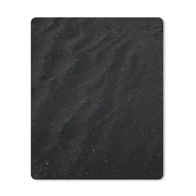 Produktbild von MuchoWow® Mauspad Mousepad Sand - Schwarz - Weiß - Strand 30x40 cm - Mousepads - Maus Mat - Pad - Mausunterlage - Mausmatten