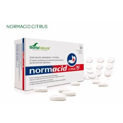 Productafbeelding van NORMACID Citrusvruchten, 32 tabletten