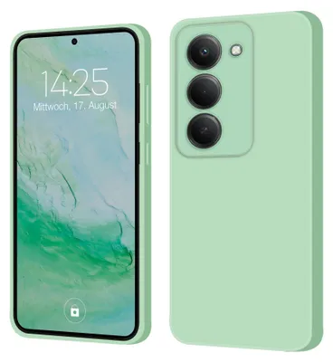 A product image showing a smartphone case in two views: front and back.