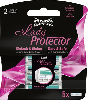Produktbild von Wilkinson Sword Lady Protector Klingen 5 Stück in einer Packung