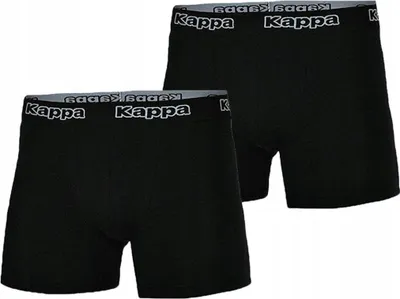 Produktbild von Bokserki kappa czarne XXL 2-pack