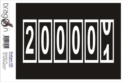 Produktbild von Aufkleber / Autoaufkleber - JDM / Die cut / Auto / OEM - 2000 - 210x100mm schwarz - Heckscheibe / Heckscheibenaufkleber