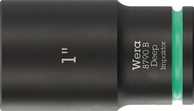 Produktbild von Wera 8790 B Impaktor Deep Steckschlüsseleinsatz mit 3/8 zoll-Antrieb, 11/16 zoll x 63 mm