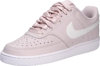 A single Nike Court Vision Lo NN women's sneaker in violet is shown against a white background.