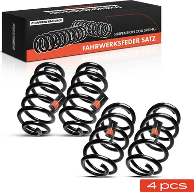 Immagine prodotto di Frankberg 4x molla sospensione anteriore posteriore per Audi A4 8E2 8EC 2000-2008