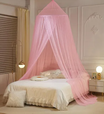 Immagine prodotto di Grande Zanzariera Rosa per Letti