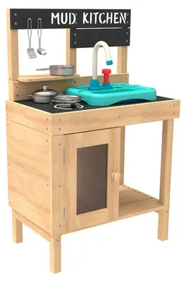 Produktbild von TP Toys Marienkäfer Holz Matschküche mit Küchenutensilien