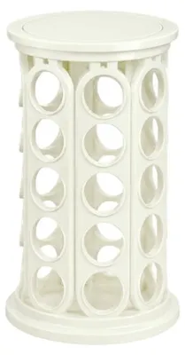 Immagine prodotto di Verk 07489 - Supporto girevole per capsule di caffè, capacità 40 pezzi, colore bianco